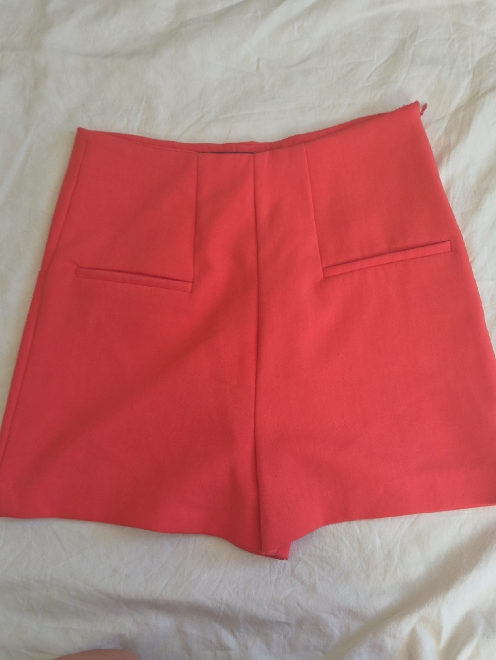 Zara Trafaluc High Waisted Short Shorts Hot Pink Small